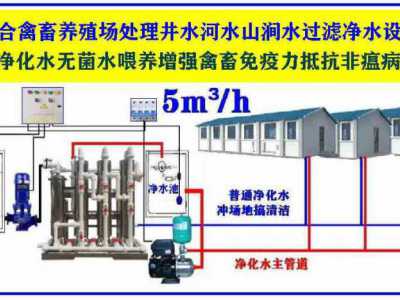 绿色环保水处理设备养殖机械养牛场机械化养牛场奶牛场饮水设备图4